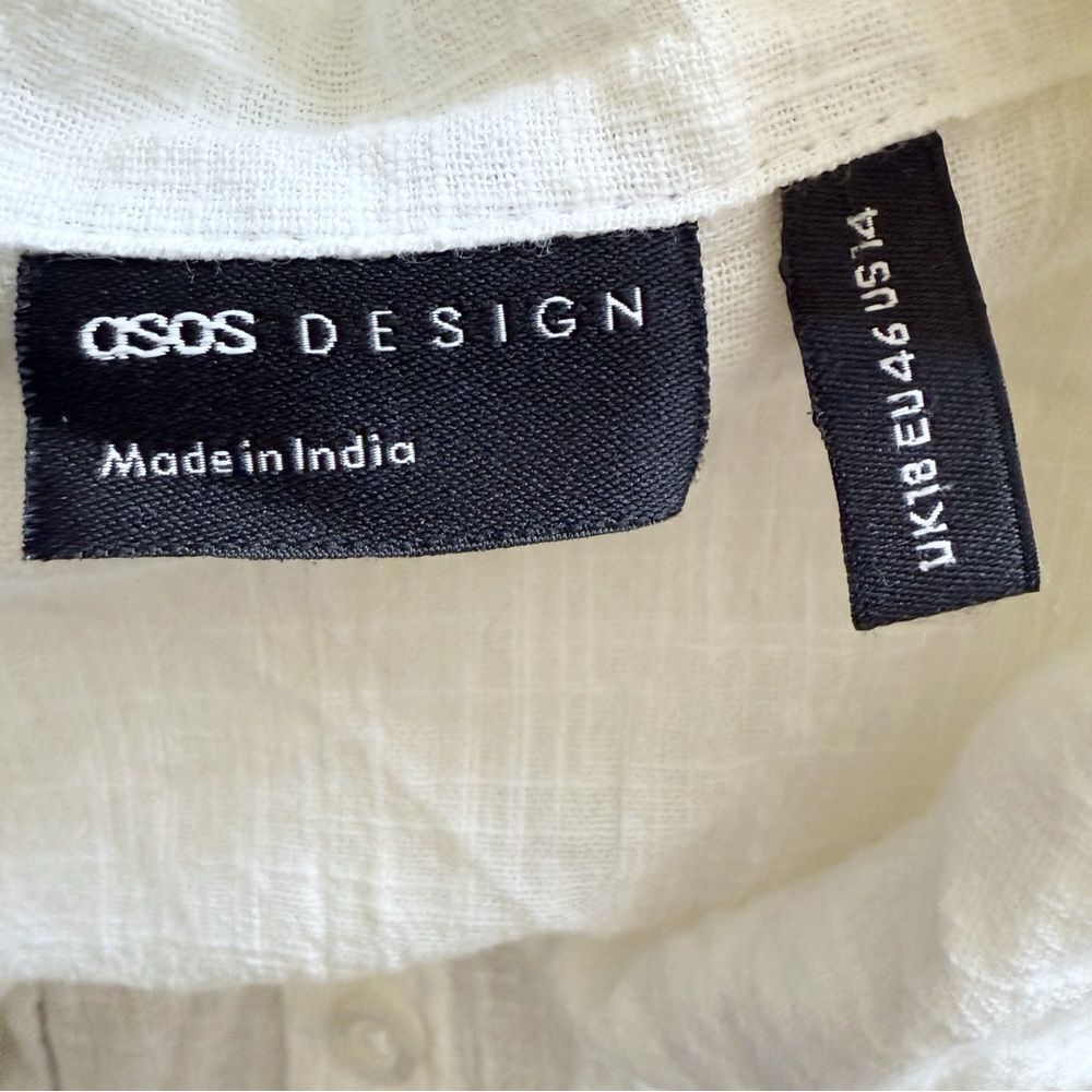ASOS Design oversized button up shirt - Picture 2 of 6